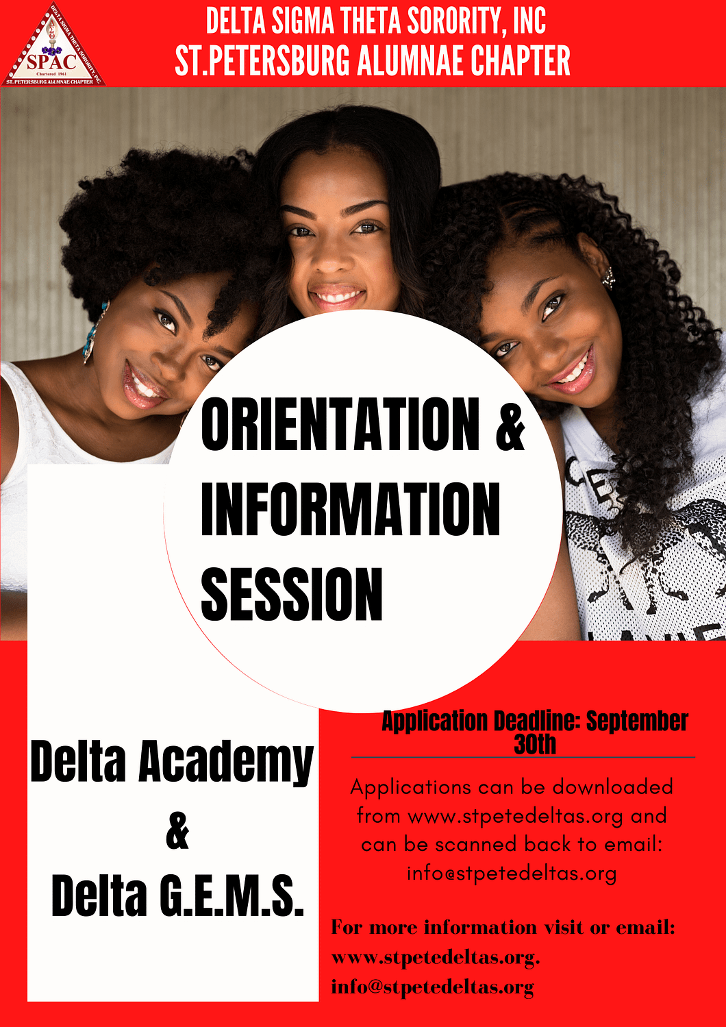 Delta GEMS and Academy Virtual Information/Orientation Session #2 St
